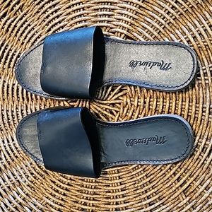 Madewell The Boardwalk Post Slide Women's Sandals, Size: 6